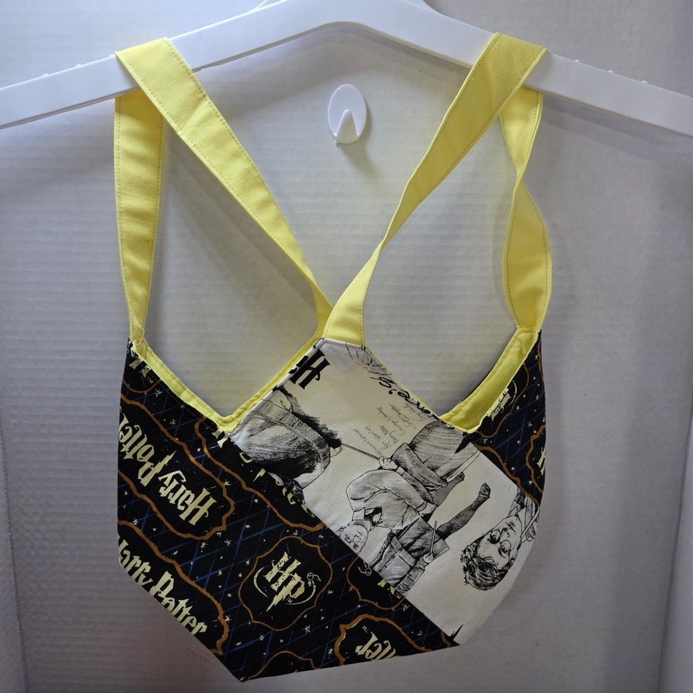 Handmade Harry Potter Fabric‎ Tote Bag Wizarding World Book Nerd Purse